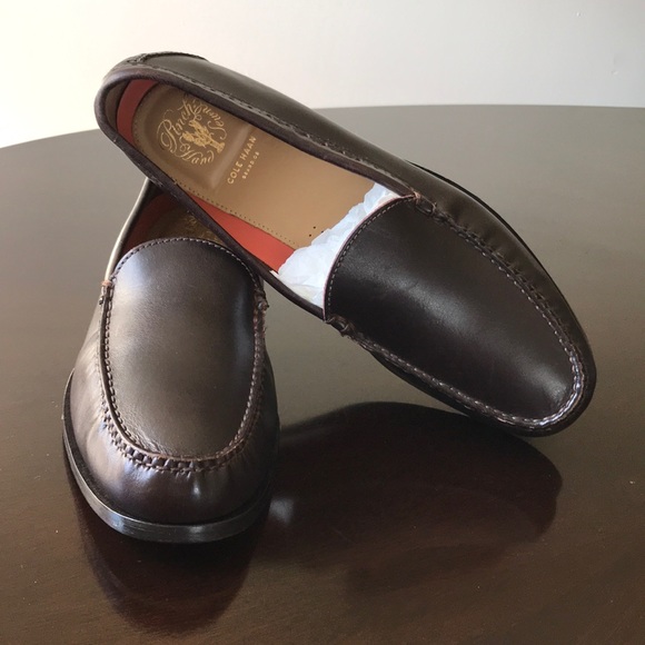 Cole Haan Brown 10M pinch Hand Sewn Penny Loafers main image 4